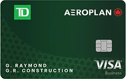TD Aeroplan Visa Business Card