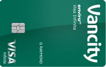 Vancity enviro Visa Infinite card